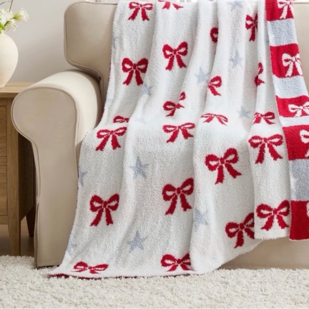 My Texas House Bows and Stars Throw, Red/White/Blue - Walmart 2026